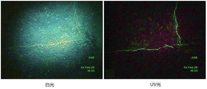 雙光源工業(yè)內(nèi)窺鏡，白光和紫外光可靈活切換