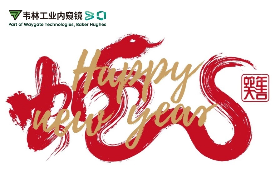 韋林公司祝您：蛇年大吉,福滿乾坤！